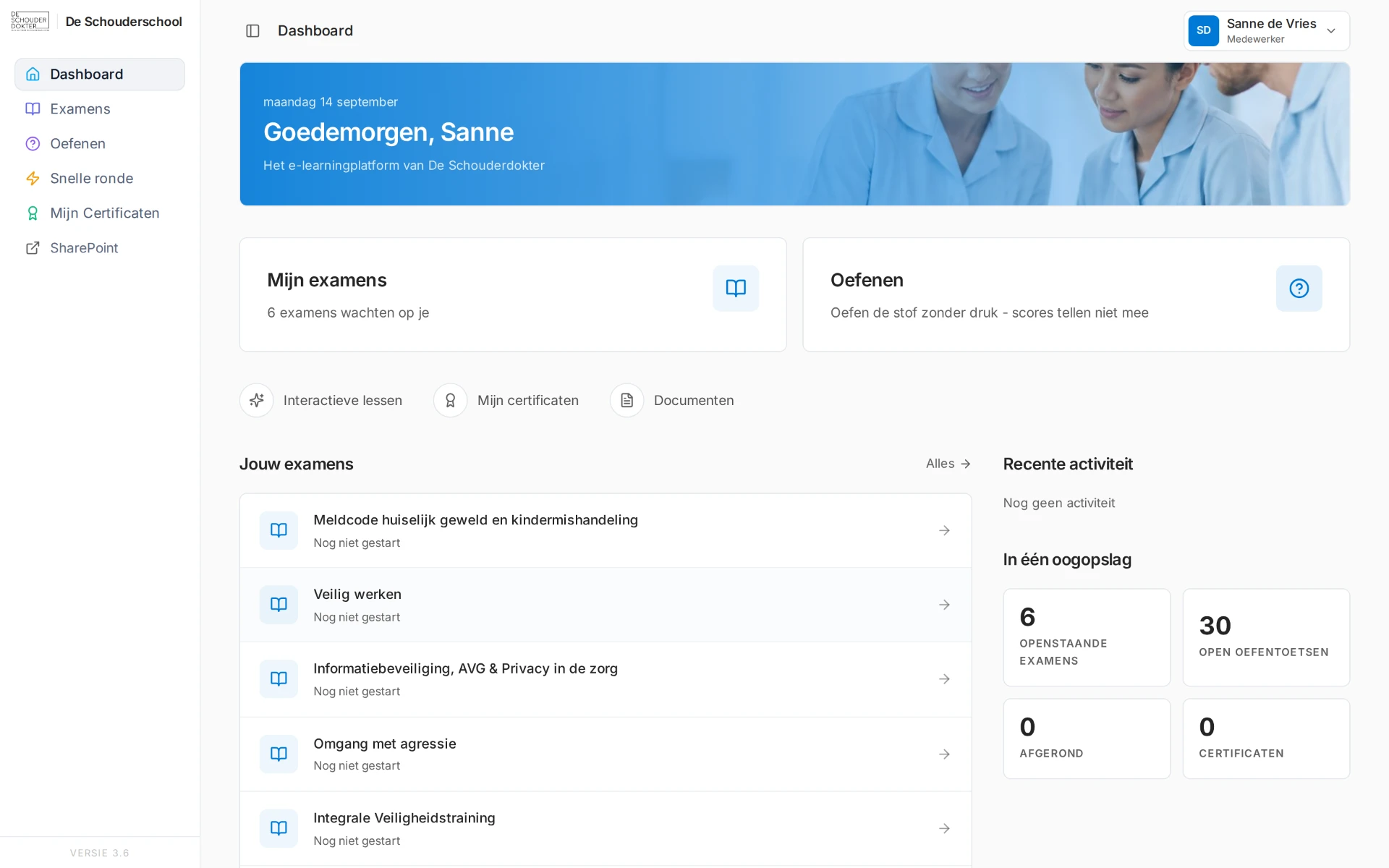 De Schouderschool software
